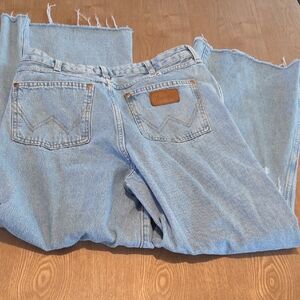 Wrangler Light Blue Straight Leg Jeans